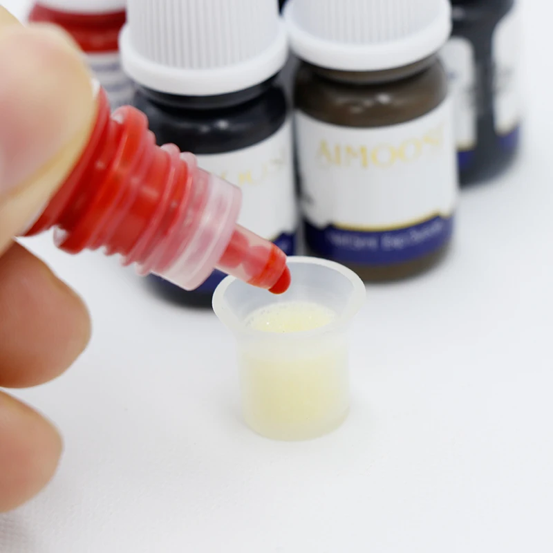 Top Ink Organic Best Pigment Eyebrow Microblading Pigments PMU Tattoo Ink