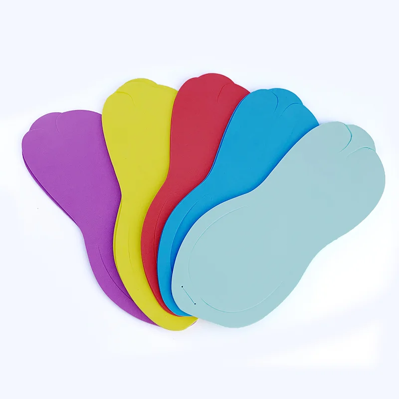 Hot sale custom logo disposable pedicure eva hotel slipper for nail beauty salon