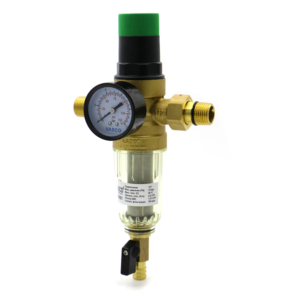 ss8801 Pre-Filtration Spin Down Sediment Filter For House water treatment