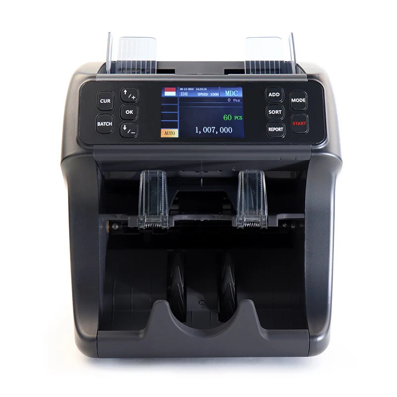cash bill counter sorter money banknote counting machine