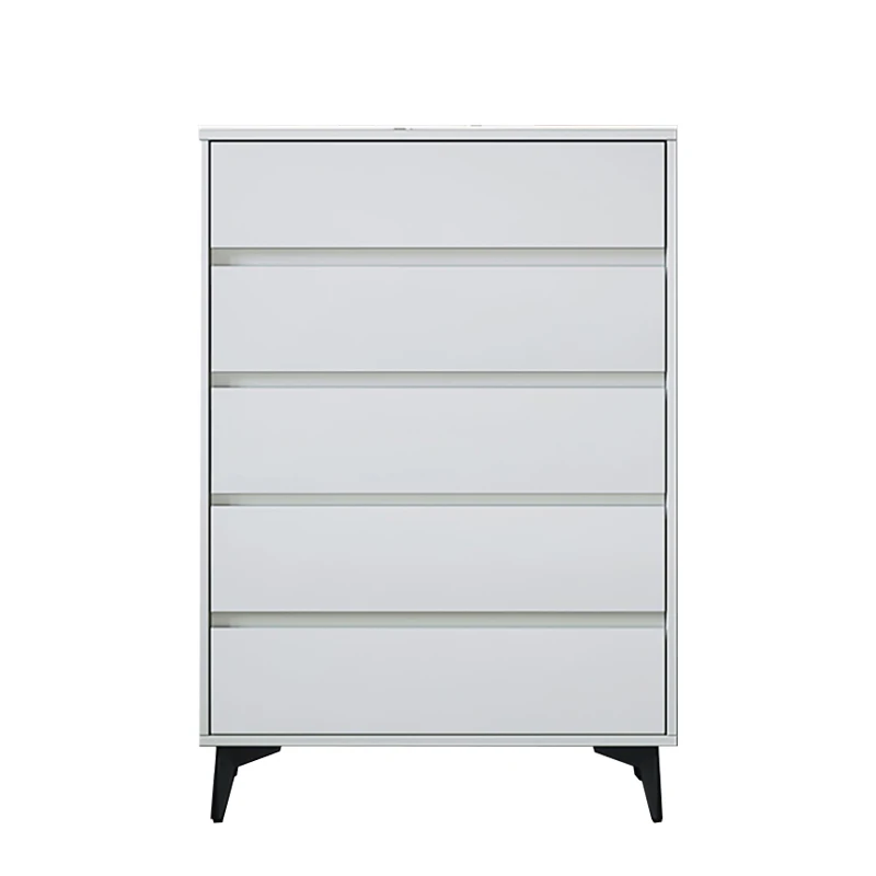 Modern simple living room furniture wooden rock board drawer storage bucket cabinet