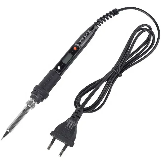 LCD digital constant temperature electric soldering iron 80W high power soldering iron 110V soldering iron set