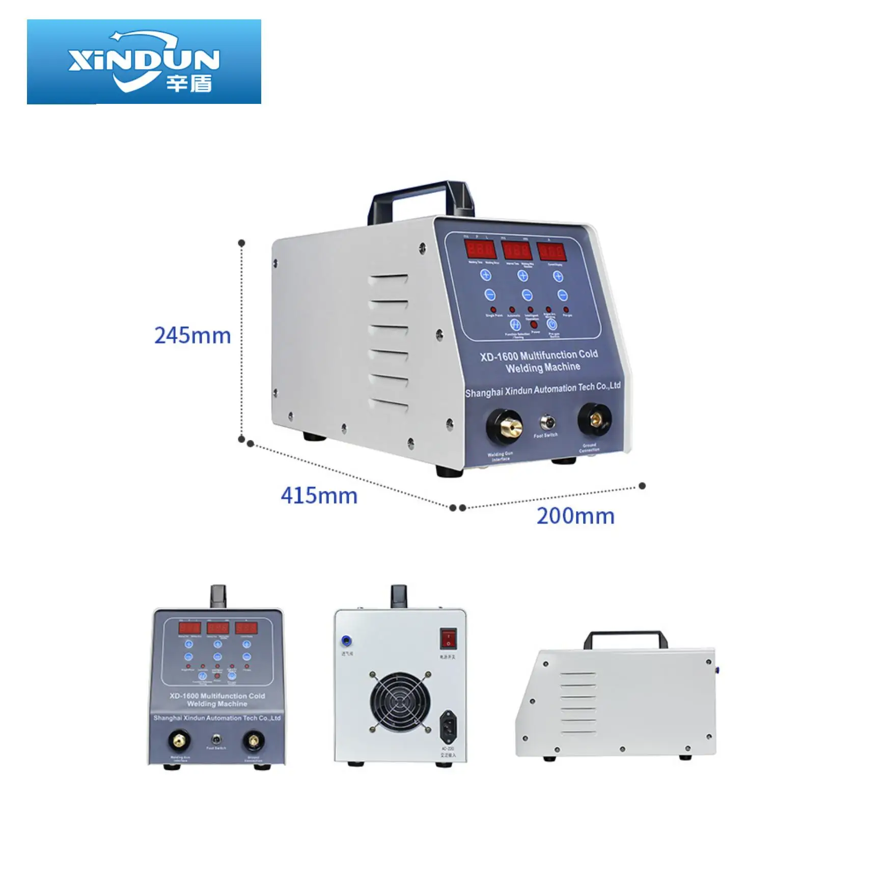 XD-1600 Cold Welding Die Casting Defects Mode Repair Machine