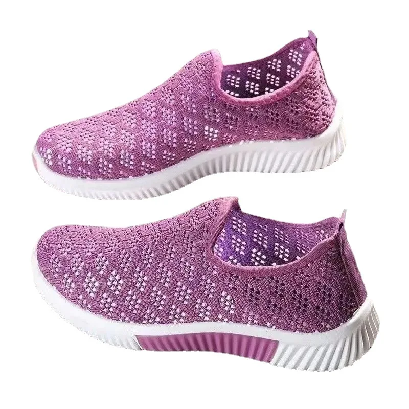 2023 Flying woven soft comfortable walking shoes