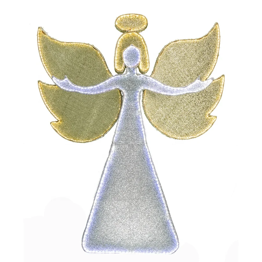 Christmas Holiday Lighting Decoration 48in SMD LED Angel Lighted Sculpture