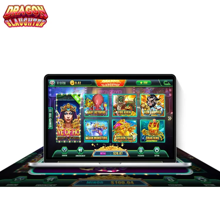 Popular shooting skill fish game machine fish chopper Dragon Slaughter fishing table