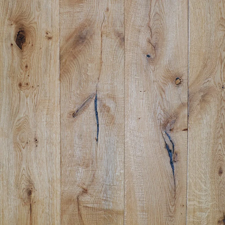 Primitive surface and distressing wide plank European oak engineered wood parquet rustic for indoor
