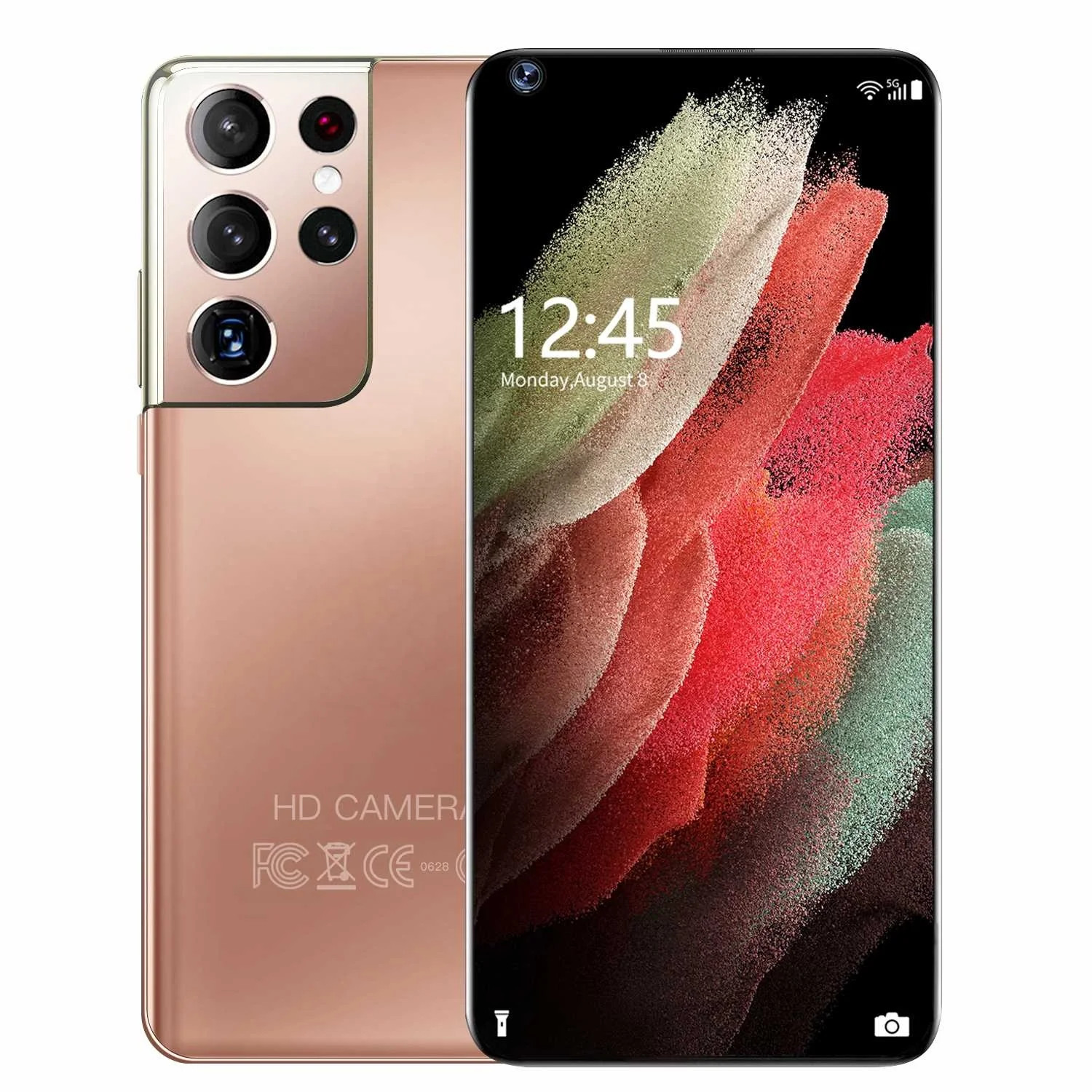 2021 Sunsung S21 Smartphone Android 16GB+512GB 7.3 inch Unlock OLED Screen Dual SIM Mobile phones 5g