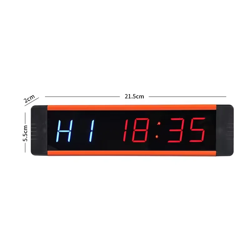 Factory wholesale Ganxin Classic Digital large gym timer LED Portable Workout Countdown Clock Echo GYM Timer Crossfit