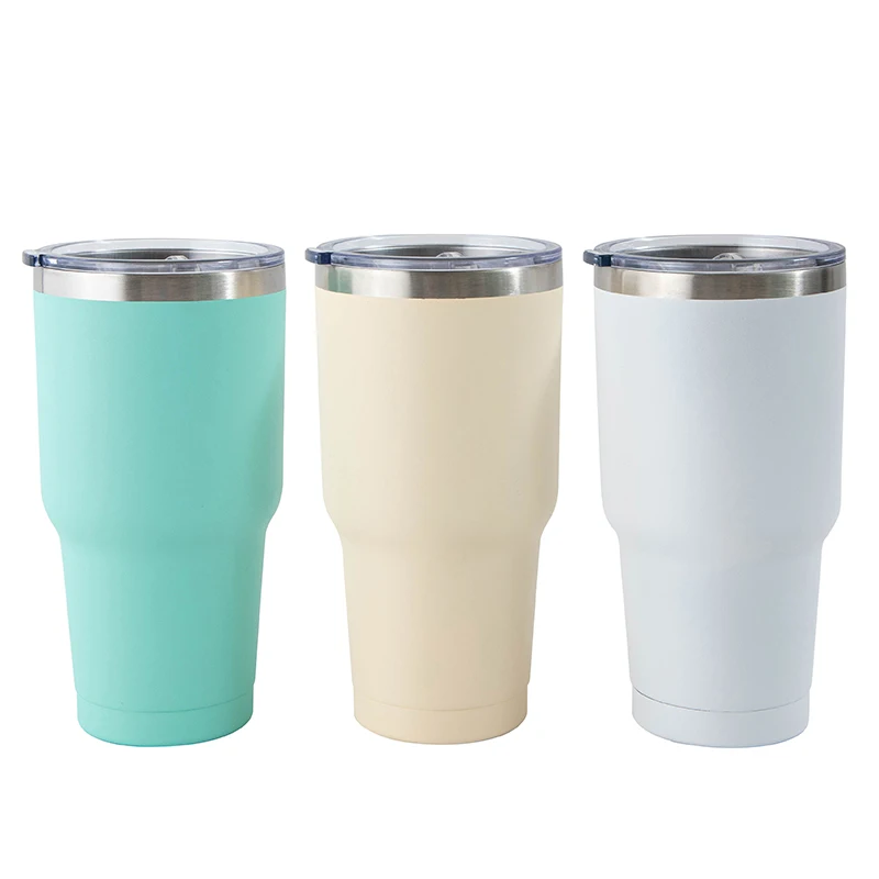 Double Wall Vacuum Vasos Keep Cold Glasses Cups 30oz Tumblers Stainless Steel Termos steel tumbler