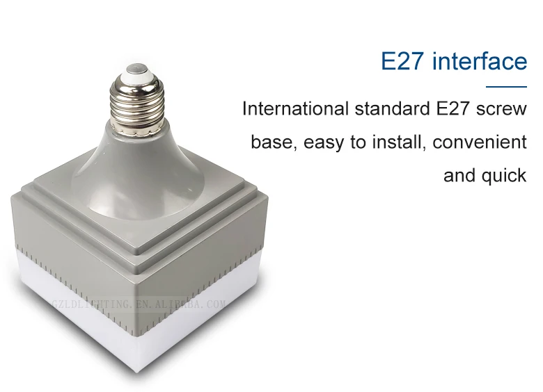 Led square bulb 5W 10W 15W 20W 30W 40W E27 B22Led bulb spare parts