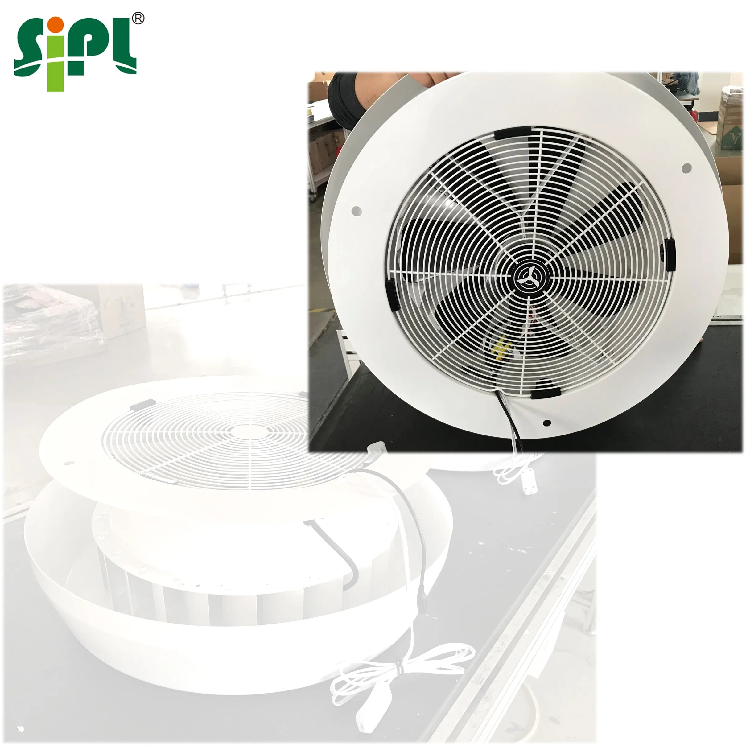 No Power Attic Gable Heat Extractor 50W Eco Energy Solar Fan Roof Mounted DC Motor Duct Fan Air Ventilation Ceiling Exhaust Fan