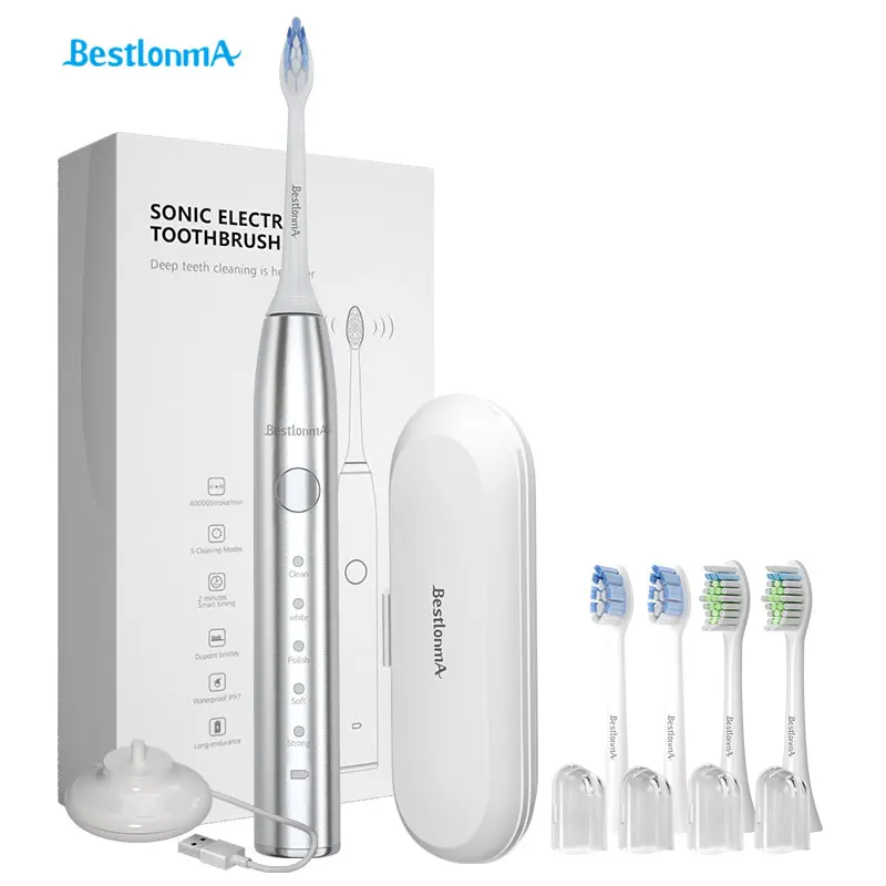 kiss clean 5pk electric with timer oday care mi sonic portable charge triple bristle electrical maglev motor for toothbrush