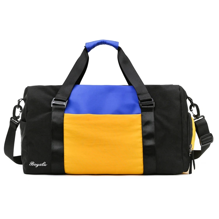 
Custom High Quality Sport Gym Waterproof Pu Duffel Travel Bag Duffel Bag For Men 