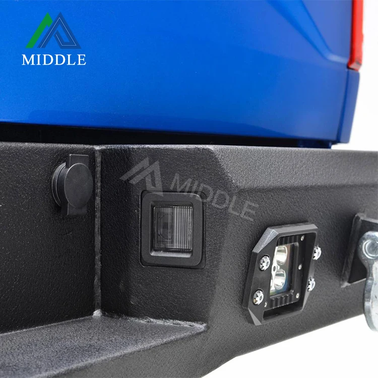 2021 Popular Hot Sell American Truck Stainless Steel Super Duty Rear Bumper Bull Bar For 2015-2019 FORD F-150