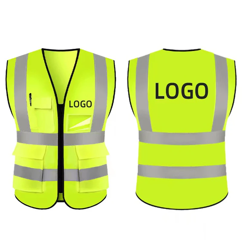 High Quality Motorcycle Reflective Vest Safe Working Clothes Sanitation Workers Clothes For Road Construction