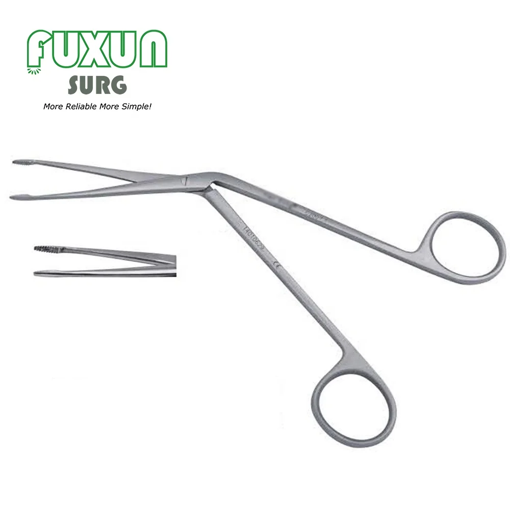 ENT Basic Surgical  Instruments Ear Elis Head Towel Hemostatic Tissue Foreign Body Forceps