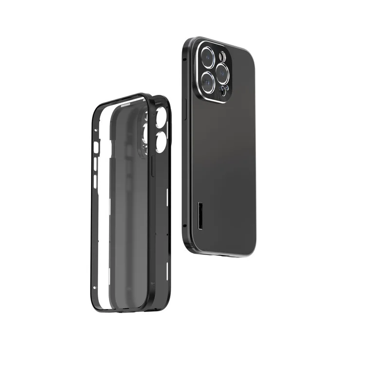 CNC Milling Machining Aluminum Phone Case High Quality Aluminum Frame Metal Bumper Frame Slim Hard Case Cover