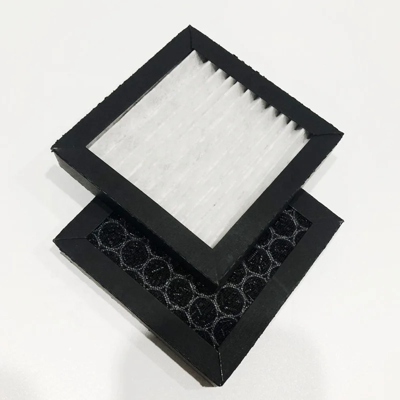 Popular Air Freshening Composite Air Filter Activated Carbon Filter Cloth Pleated Filter Media for Car Air Conditioner