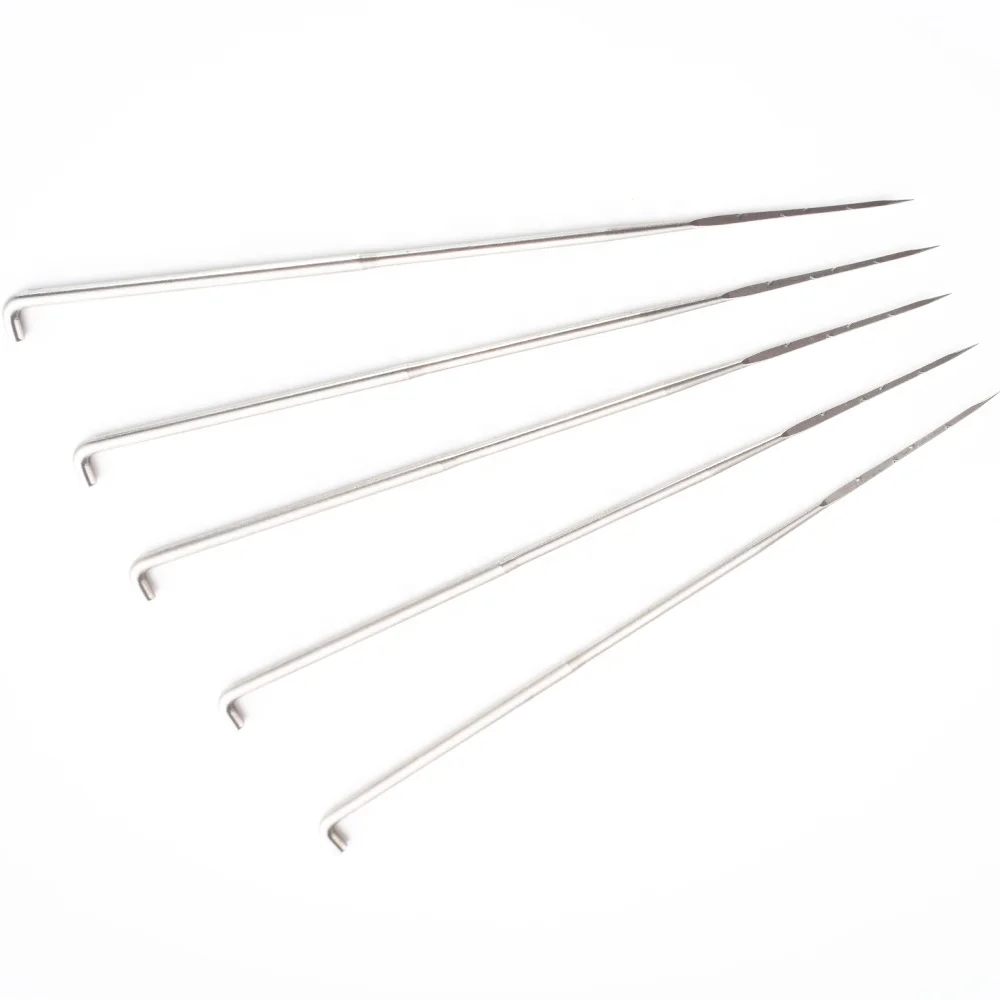 Industrial cloth fiberglass cloth glass fiber needle barbed felting film and liquid filtration cloth bag conical needles