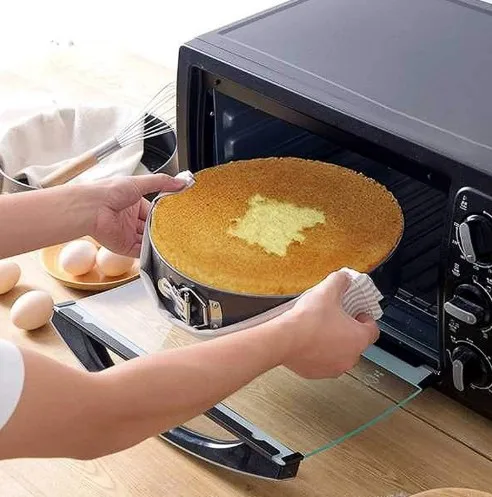 
Горячая Распродажа, дешевый набор сковородок на пружине, антипригарная герметичная сковорода для торта, жаропрочная посуда, сковорода для чизкейков с 50 шт. вкладышами из Пергаментной Бумаги 