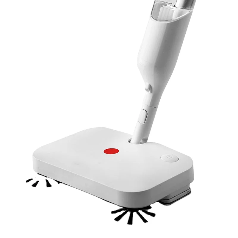 Jesun Cordless Electric Floor Carpet Sweeper Broom With Spray Bottle For Pet Hair Multi-Surface Lightweight Floor Sweeper Carpet