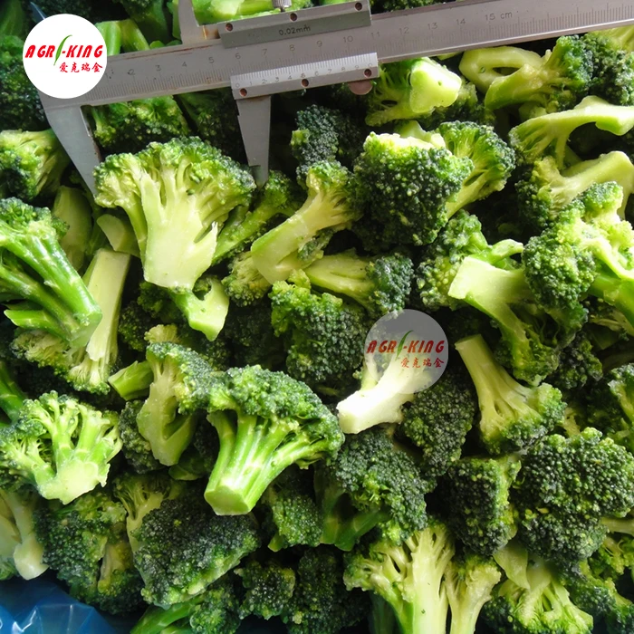 Fresh broccoli after iqf frozen good quality for sale