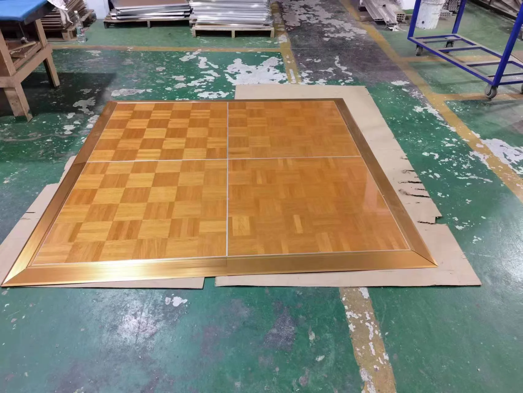 Wooden Dance Floor Panel For Hotel  Wedding Events