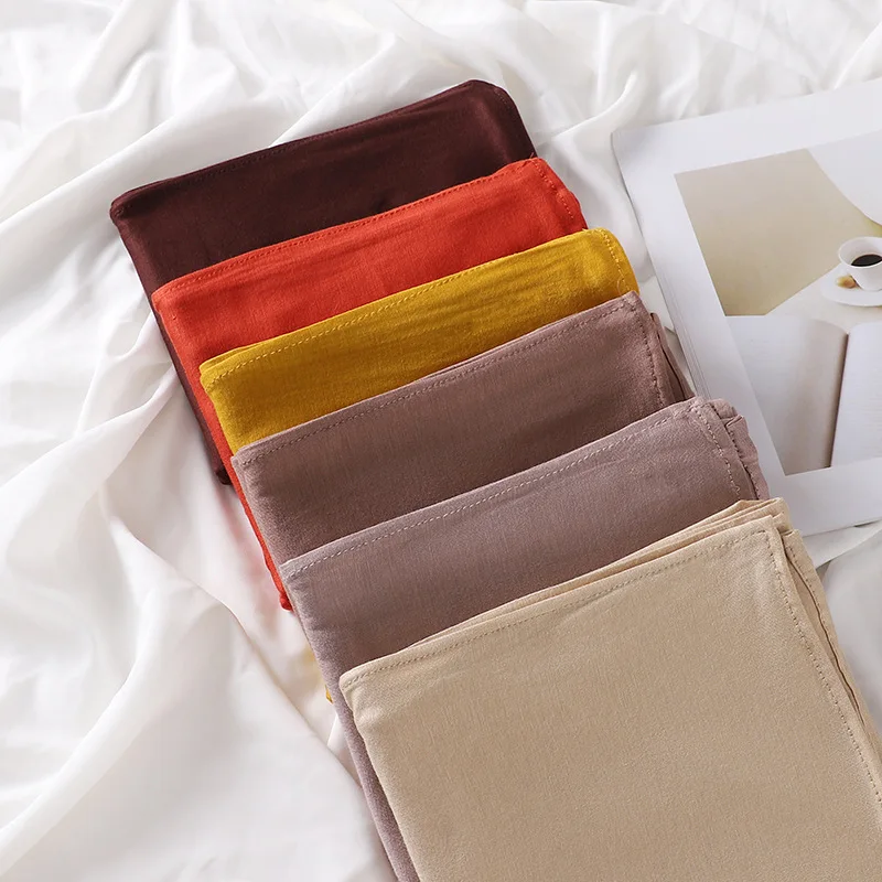 2023 Hot Sale 85*175CM Islamic Muslim Instant hijab Jersey WOMEN One Loop Jersey Scarf With Full Neck Cover