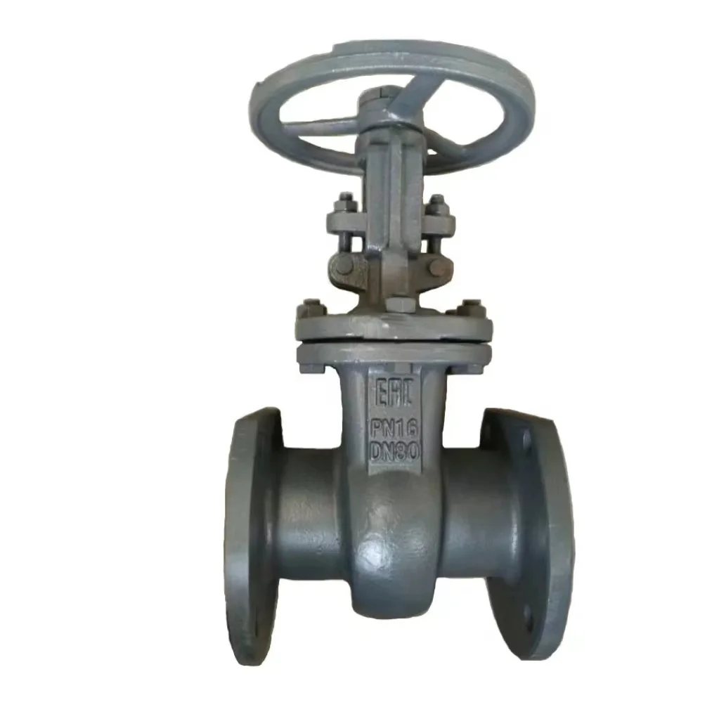 GOST WCB литая сталь 20 # стальной фланец сверхмощный запорный клапан PN16 PN25 OS & Y металлический уплотнительный клиновидный цена