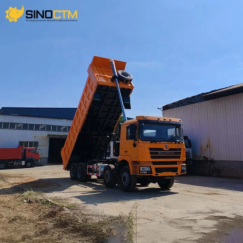 Новый двигатель Shacman F3000 8x4 430 л.с. 12 шин 35 кубических б/у 50 тонн тяжелый самосвал
