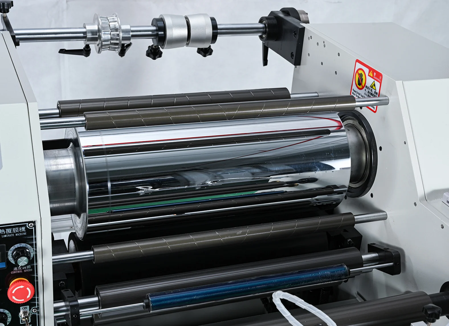 HONTEC XHM350A-J Laminating machine with imported materials ilicone rubber rollers