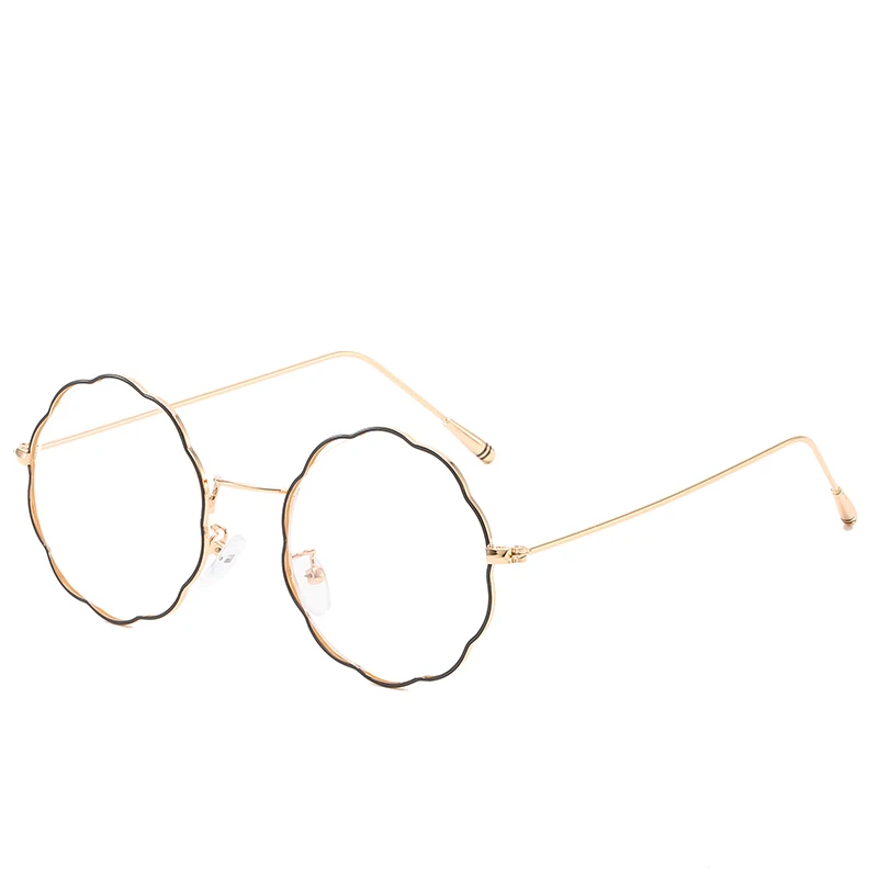 
New Style Popular Classical Polygon Shape Colorful Lens Oval Sunglasses Metal Frame Ocean Lens Shades Sunglasses For Men Women 