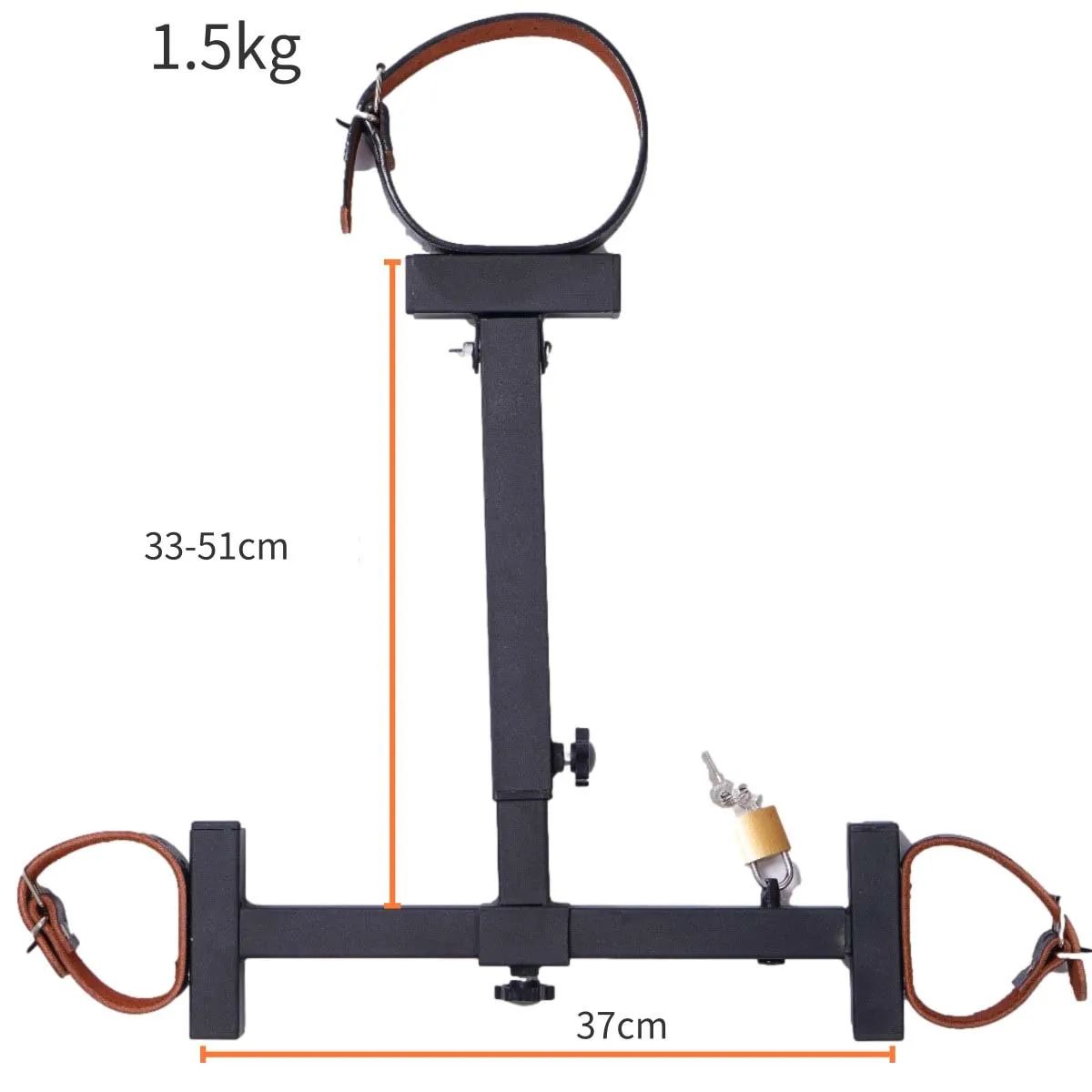 Restraint Frame With Handcuffs and Collar Sex Products Tools Men Women Slaves SM Forced Fixed Split Legs Furniture