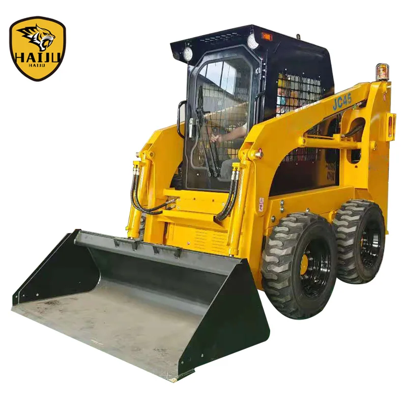 Skid steer Mini Track Wheel Skid Steer Loader JC45 Optional Attachments