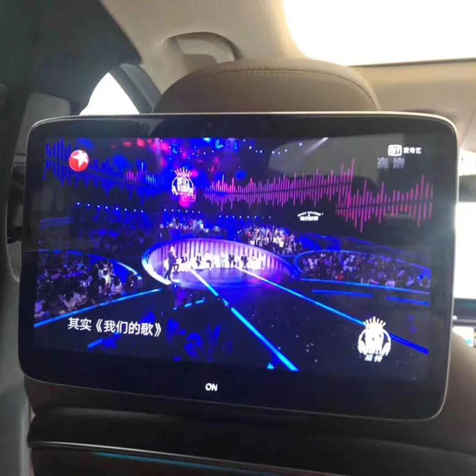 Latest UI Style 2020 Menu Android 9.0 Car Rear Seat Headrest Screen for  Mercedes-benz EQC Sprinter GLS GLC GLB GLE CLA