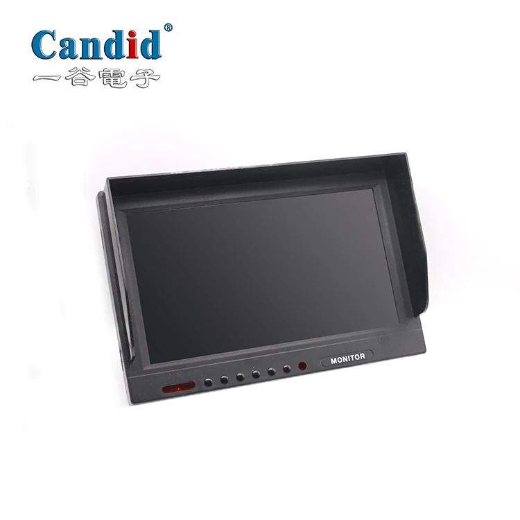 9 inch car monitor system LCD screen with OEM pit mounted different install fit to RV Truck Bus