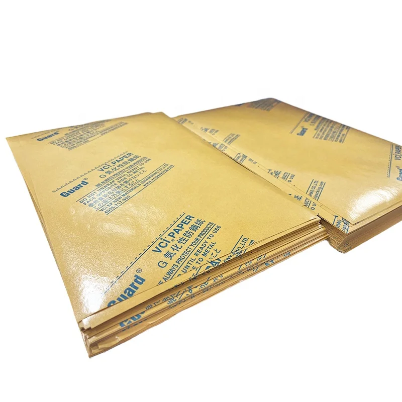 VCI Pe Coated Paper for Packing Engine Gear Metal Processing Parts Rust Preventive Wrap Anticorrosion VCI Paper