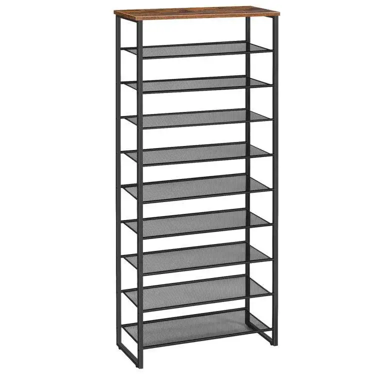 10-storey simple shoe rack can accommodate 27-36 pairs of shoes with large capacity