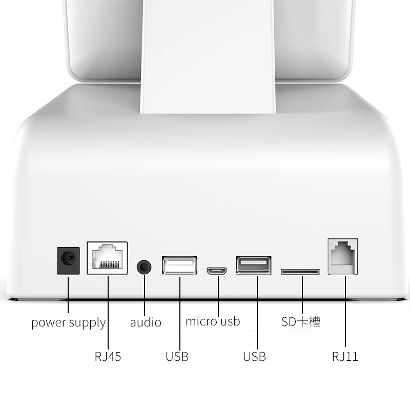 10.1 inch single screen touch cash register Supermarket cash register integrated machine with scanning code and printer