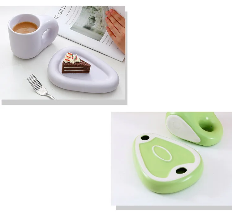 Madou Ins Style Ceramic Mug Fat Handle Coffee Cup Heat Resistant Insulation High Quality Water Cup Set  Gifts Ceramic Coffee Mug