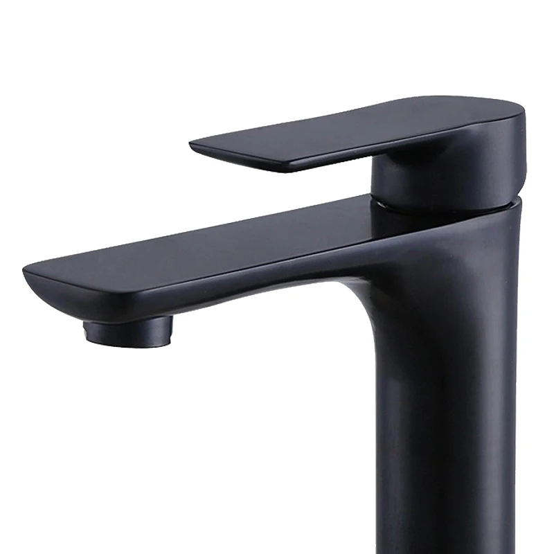 Wholesale Custom Silver Easy Installation Bathroom Corrosion Resistant Sink Faucet Faucet Durable Stainless Steel Faucet