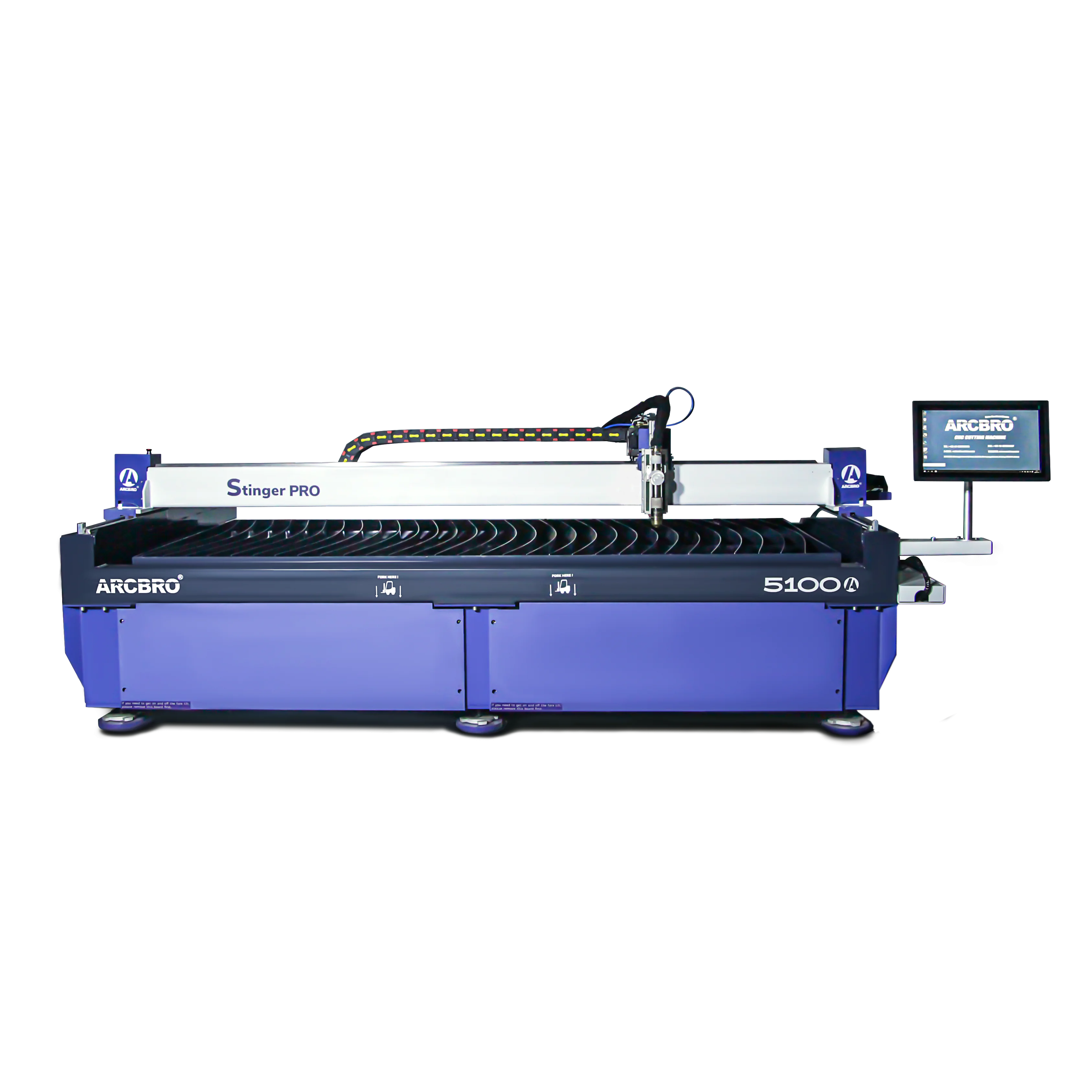 ARCBRO plasma metal cutting machine price factory CNC stainless steel cutter