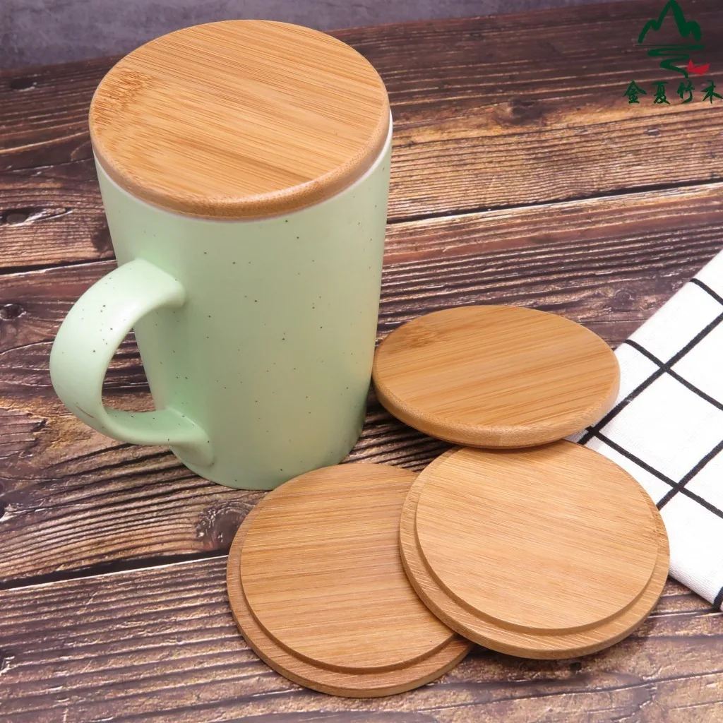 
Eco Bamboo Cup Cover Marc Cup Cover candles jars lids candle making DIY tea bamboo lids 