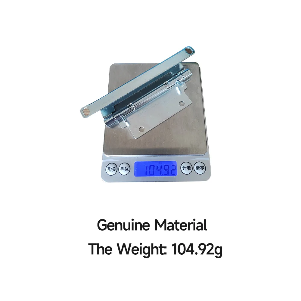 Thcoo Stainless Steel Detachable Hidden Hinge Concealed Hinges for Electrical Cabinet Door