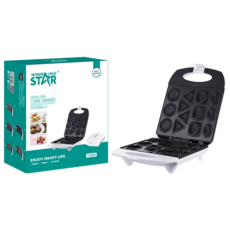 С двигателем внутреннего сгорания STAR 1400 Вт Температурный контроль ST-9306-4 антипригарное покрытие внутренний электрическая плита forsokany для производства сэндвич завтрака