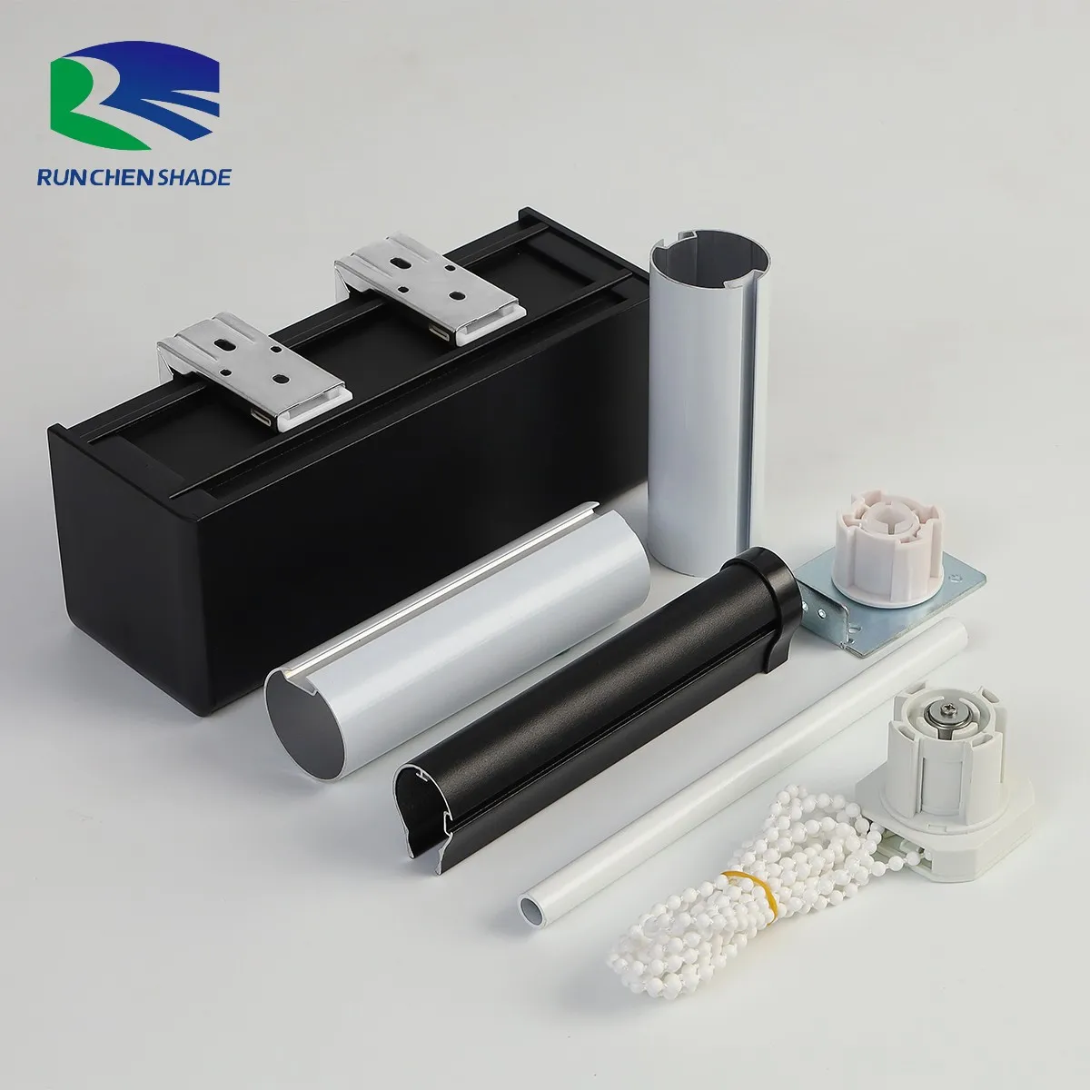 Aluminum Extruded Profile Curtain Rail Track Blind Roller Tube