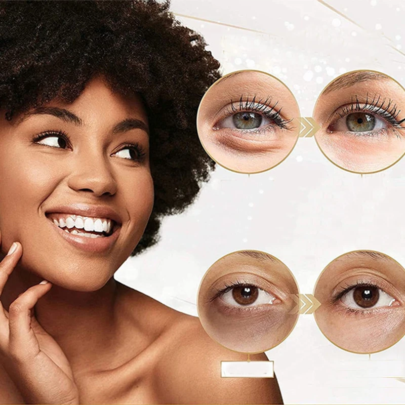 Eyes Care 24k Gold Anti Party Prep Sleep Eye Patches Noticeable Lift FaceGym Stem Cell Collagen Eye EMS Mask