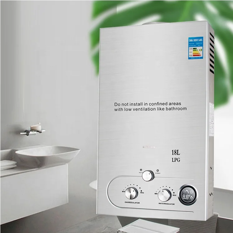 18L Tankless LPG Propane Gas Hot Water Heater instant electric water heaters