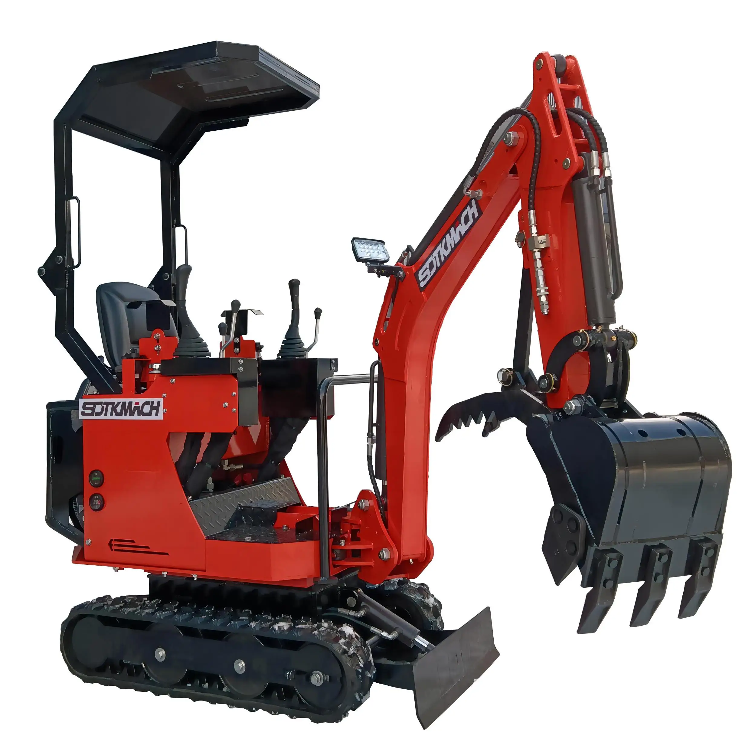 1500 kgs CE EPA Approved Garden Small Digger Mini Bagger Towable Backhoe mini excavator